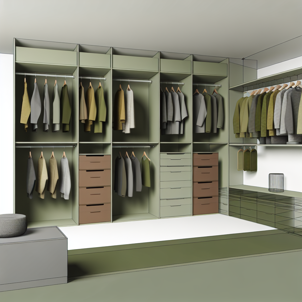Wardrobe organization system